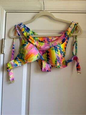 Vibrant Multicolor Tie-Dye Bikini